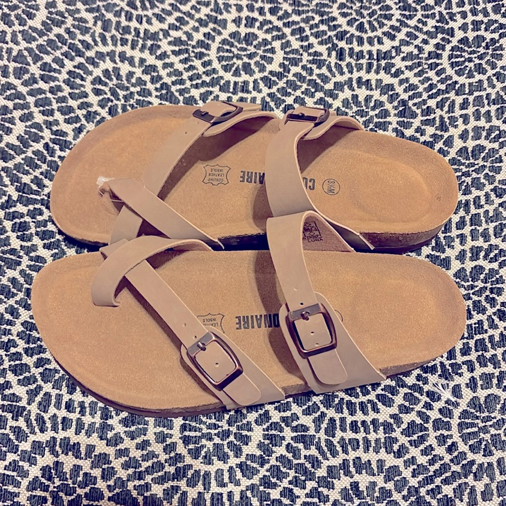 Luna Cork Footbed Sandal Women Size 8 1/2M